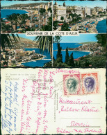 COTE D' AZUR   SOUVENIR DE LA COTE D'AZUR Nice Monte-Carlo Menton Cannes 1960 - Other & Unclassified