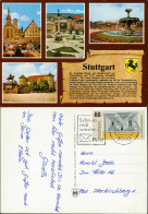 Ansichtskarte Stuttgart Mehrbildkarte Mit Chronik Und Stadtansichten 1983 - Stuttgart