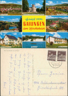 Gailingen Am Hochrhein Mehrbildkarte Mit Diversen Ortsansichten 1969 - Other & Unclassified