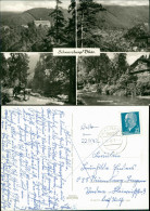 Schwarzburg DDR Mehrbildkarte Mit Umland-Ansichten Schweizerhaus 1972 - Other & Unclassified