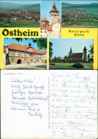 Ostheim V. D. Rhön Mehrbildkarte Mit Orts- Und Umlandansichten 1980 - Other & Unclassified