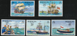 THEMATIC TRANSPORT: PILOTING.  REVIEW OF BOATS FROM THE 17th CENTURY TO QUEEN ELIZABETH 2   -  BERMUDA - Autres (Mer)