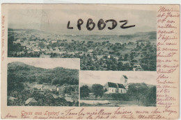 CPA - SUISSE - SOLEURE - Gruss Aus LOSTORF - Vues Multiples - 1902 - Pas Courant - Andere & Zonder Classificatie