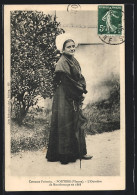 CPA Costume Poitevin-Poitiers, Femme En Costume Typique Aquitanien / Aquitaine  - Ohne Zuordnung