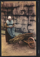 CPA Berry, Flaneries En Berry, L`Heure Du Angélus, Type Du Centre  - Non Classés