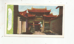 VOYAGE EN CHINE 12 CHINA MONG TSEN UNE PORTE D'ENTREE (CARTE POSTALE CHROMO CHOCOLAT DELESPAUL HAVEZ) N° 12 SUR 24 - Chine