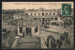 AK Lyon, Exposition, Ouverture 1er Mai 1914, Entrée Nord, Ausstellung  - Expositions