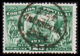 1894. PORTUGAL. 25 REIS 500 YEARS Celebration  Cancelled 1394 CENTENARIO 1894. (Michel 100) - JF528605 - Gebraucht