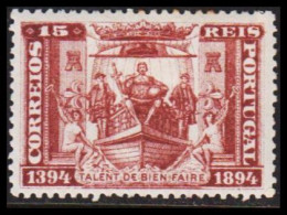 1894. PORTUGAL. 15 REIS 500 YEARS Celebration  Hinged. (Michel 98) - JF546179 - Unused Stamps
