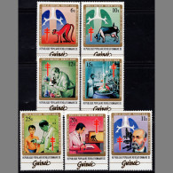 TT0807 Guinea 1983 Koch Discovered Tuberculosis Bacillus 7V MNH - Guinee (1958-...)