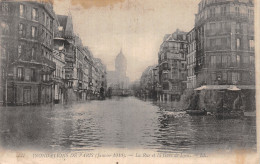 75 PARIS LA CRUE LA RUE DE LA GARE DE LYON - De Overstroming Van 1910