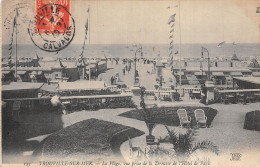 14 TROUVILLE SUR MER TERRASSE DE L HOTEL DE PARIS - Trouville