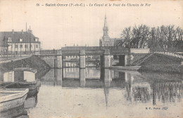 62 SAINT OMER PONT DU CHEMIN DE FER - Saint Omer