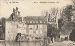 Flers * Le Château , Vu Du Petit étang - Flers