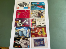 - 10 - Estonia Chip Nice Selection Of 10 Phonecards - Estland