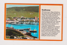 SCOTLAND - Scalloway Unused Postcard - Shetland