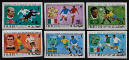 FUJEIRA   N° 104 * * NON DENTELE  Cup 1970 Charlton Beckenbauer Pelé - 1970 – Mexique