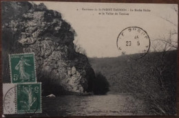 Pa 87 Haute Vienne, Environs De St-Priest-Taurion, La Roche Bèche Et La Vallée Du Taurion, éd Boudeau, écrite En 1918 - Saint Priest Taurion