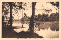 35 PAIMPONT L ETANG ET L ABBAYE - Paimpont