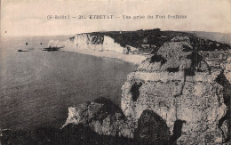 76 ETRETAT VUE PRISE DU FORT FREFOSSE - Etretat