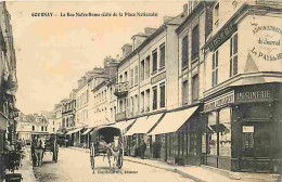 76 - Gournay En Bray - La Rue Notre Dame - Coté De La Place Nationale - Animée - CPA - Voir Scans Recto-Verso - Gournay-en-Bray