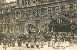 Militaria - Fetes De La Victoire - 13 Juillet 1919 - Animée - Carte Photo - CPA - Voir Scans Recto-Verso - Guerre 1914-18