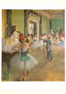 Art - Peinture - Edgar Degas - Classe De Danse - Carte Neuve - CPM - Voir Scans Recto-Verso - Peintures & Tableaux