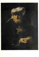 Art - Peinture - Rembrandt Van Rijn - Portrait On An Oriental - CPM - Voir Scans Recto-Verso - Paintings