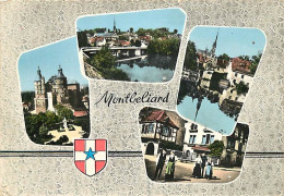 25 - Montbéliard - Multivues - Folklore - Blasons - Flamme Postale De Montbéliard - CPM - Voir Scans Recto-Verso - Montbéliard