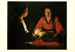 Art - Peinture - Georges De La Tour - CPM - Voir Scans Recto-Verso - Schilderijen