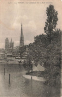 FRANCE - Rouen - La Cathédrale Vue Du Pont Corneille - Carte Postale Ancienne - Rouen