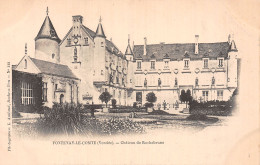 85 FONTENAY LE COMTE CHÂTEAU DE ROCHEBRUNE - Fontenay Le Comte