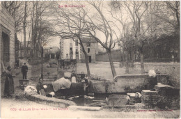 FR66 MILLAS - Labouche 632 - Le Lavoir - Animée - Belle - Millas