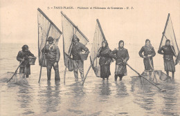 62 PARIS PLAGE PECHEUSES DE CREVETTES - Le Touquet