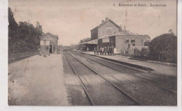 Cpa Ermeton Sur Biert     Gare - Mettet