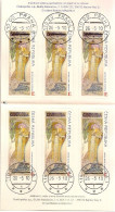 Booklet 634 Czech Republic Alfons Mucha Motifs 2010 1st Issue - Oblitérés