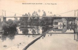 72 BEAUMONT SUR SATRHE LE PONT - Beaumont Sur Sarthe