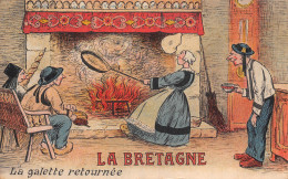 44 LA BRETAGNE LA GALETTE RETOURNEE - Altri & Non Classificati