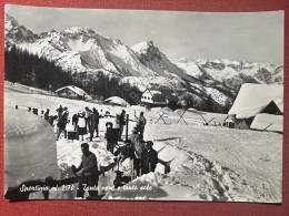 Cartolina - Sportinia - Tanta Neve E Tanto Sole - 1955 Ca. - Autres & Non Classés