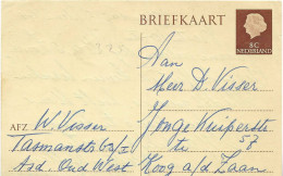 Postzegels > Europa > Nederland >briefkaart 8ct Bruin (18569) - Postal Stationery