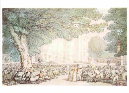 Art - Peinture - Thomas Rowlandson - A Party In The Grounds At Ham House - Watercolour - Victoria And Albert Museum - CP - Paintings