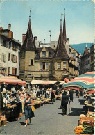 Marchés - Suisse - Neuchatel - Place Des Halles - CPM - Voir Scans Recto-Verso - Markets