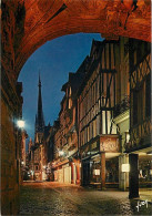 76 - Rouen - La Rue Du Gros Horloge - Vue De Nuit - Carte Neuve - CPM - Voir Scans Recto-Verso - Rouen