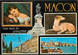 71 - Macon - Pays Natal De Lamartine - Multivues - Carte Neuve - CPM - Voir Scans Recto-Verso - Macon