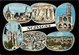 02 - Soissons - Multivues - CPM - Voir Scans Recto-Verso  - Soissons