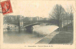 94 - Charenton - Pont Du Chemin De Fer - CPA - Voir Scans Recto-Verso - Charenton Le Pont