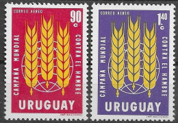 Uruguay 1963  - Yvert Air Mail A248/49  ** - Uruguay