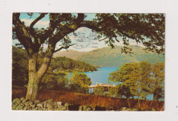 SCOTLAND - Loch Lomond Tarbey Pier Used Postcard - Dunbartonshire