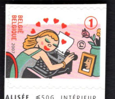 2043858437 2007 OCB 3716A SCHRIJFMACHINES -ROYAL  RECHTS ONGETAND - RIGHT IMPERFORATED - Unused Stamps