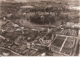 BERNAY (27) Vue Aérienne - Notre-Dame De La Couture En 1955 CPSM  GF - Bernay